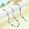 Electroplate Glass Beads Strands EGLA-yw0002-C01-6
