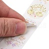 8 Patterns Easter Theme Self Adhesive Paper Sticker Rolls DIY-C060-03I-4