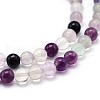Natural Gemstone Round Bead Strands G-J303-20-4mm-3