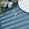 Unicraftale 2 Styles 925 Sterling Silver Earring Hooks STER-UN0001-41-2
