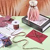 Gorgecraft 1Pc Sparkle Wavy Polyester Ribbons OCOR-GF0003-01B-4