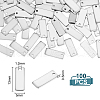 Unicraftale 100Pcs Stainless Steel Stamping Blank Tag Pendants FIND-UN0003-95B-2