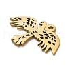 304 Stainless Steel Pendants STAS-D050-05G-2