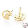 925 Sterling Silver Stud Earrings STER-T004-49G-4