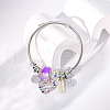 Stainless Steel Heart Pendant Bracelets for Women IN2722-1