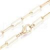 Brass Paperclip Chains MAK-S072-14A-G-2