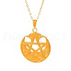 Stainless Steel Pentagram Pendant Necklaces for Women ZN0791-2-5