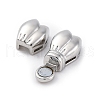 Brass Magnetic Clasps KK-C066-14P-3