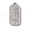 Non-Tarnish 304 Stainless Steel Pendants STAS-P316-01P-1