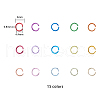 Aluminum Jump Rings ALUM-CJ0001-01-2