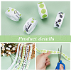   4 Rolls 4 Colors Sport Ball Print Grosgrain Ribbon OCOR-PH0004-07C-4