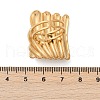 304 Stainless Steel Cuff Rings RJEW-D306-10G-2