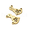 304 Stainless Steel Pendants STAS-A118-01C-G-2