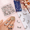 SUNNYCLUE 40Pcs 2 Styles Tibetan Style Alloy Beads FIND-SC0011-80-3