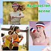 Polyester Elbow Sleeves and Headband AJEW-WH20010-49E-5