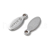 304 Stainless Steel Charms STAS-V007-03D-P-2