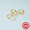 925 Sterling Silver Hoop Cartilage Earrings FS-WG5B1DD-05-2