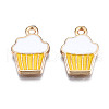 Alloy Enamel Pendants ENAM-S121-127K-3