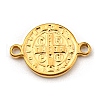 Religion 304 Stainless Steel Connector Charms STAS-L270-09G-2