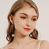 Beebeecraft 10Pcs Brass Stud Earring Findings KK-BBC0013-76-5