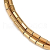Electroplated Synthetic Non-magnetic Hematite Beads Strands G-G174-D01-01-3