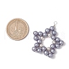 5Pcs Imitation Pearl Acrylic Predants PALLOY-JF03425-2