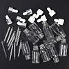 10Pcs 2 Colors Glass Dropper Bottles MRMJ-XCP0001-66-2