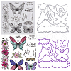 CRASPIRE 1Pc PVC Plastic Clear Stamps DIY-CP0008-79A-1