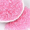 6/0 Inside Colours Transparent Glass Seed Beads X1-SEED-T007-07G-3