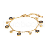 Elegant Stainless Steel Chain Bracelet for Women UM8355-1-1