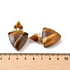 Natural Tiger Eye Perfume Bottle Pendants G-L623-10G-05-3