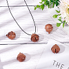 Wood Pendants WOOD-WH0030-20-5