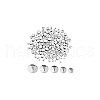 AHADERMAKER 150Pcs 5 Styles 304 Stainless Steel Beads STAS-GA0001-69-7