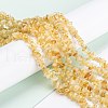 Natural Citrine Beads Strands X-G-F703-04-4