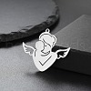 Mother's Day Stainless Steel Pendants PW-WGCE994-01-1