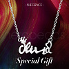 SHEGRACE 925 Sterling Silver Pendant Necklaces JN894A-3