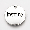 Tibetan Style Alloy Pendants TIBEP-Q078-22AS-RS-4