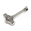 Viking 316 Surgical Stainless Steel Pendants STAS-E212-95AS-2