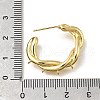 Brass Earring Finding KK-U061-08G-3
