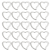 SUNNYCLUE 50Pcs 304 Stainless Steel Linking Ring STAS-SC0007-50-1