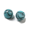 Dyed Handmade Synthetic Turquoise Cabochons G-B070-19B-2