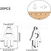 Unicraftale 304 Stainless Steel Charms STAS-UN0003-84-5