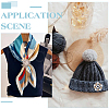 WADORN 10Pcs 10 Styles Retro Flower Alloy Rhinestone Brooches for Women JEWB-WR0001-09-7
