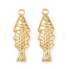Ocean Theme Brass Pendants KK-F902-07J-G-1
