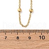 304 Stainless Steel Satellite Chains Necklaces for Women NJEW-M107-05A-G-3