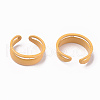 Spray Painted Alloy Cuff Rings RJEW-T011-18-RS-2