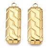Ion Plating(IP) 304 Stainless Steel Pendants STAS-T063-213G-2