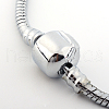 Brass European Style Bracelets for Jewelry Making KK-R031-05-2