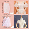 Detachable Polyester Wedding Dress Straps AJEW-OC0004-84-2