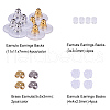 Brass Ear Nuts FIND-YW0001-01-2